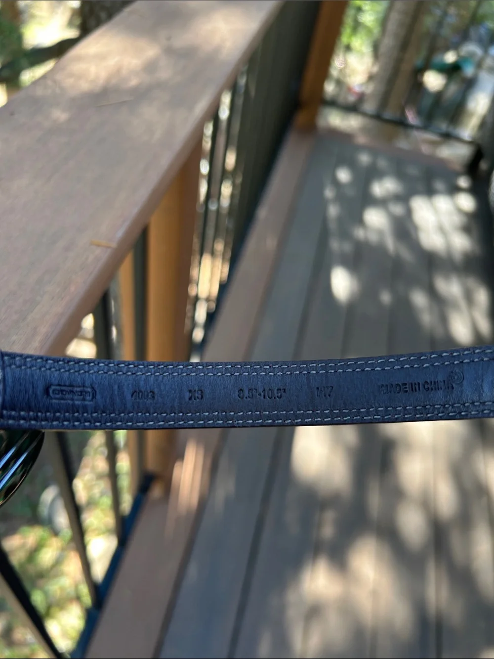 Coach Brown Signature Jacquard Pet Collar